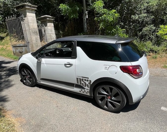 Citroën DS3 Racing blanche