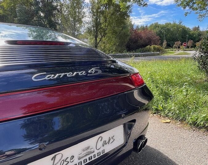 Arrière Porsche 911 996 carrera 4S