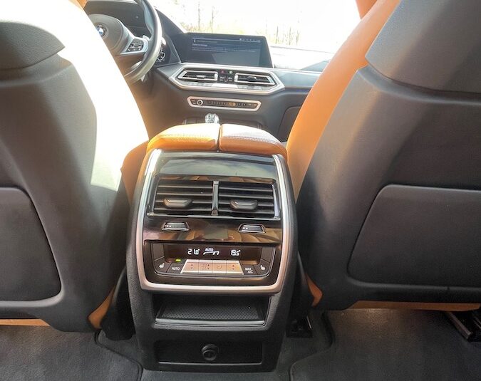 Console arrière BMW X5 M Sport