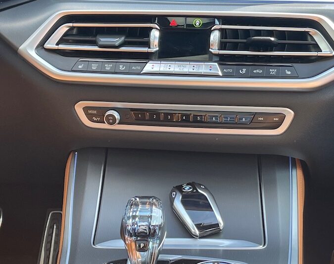 Console centrale BMW X5